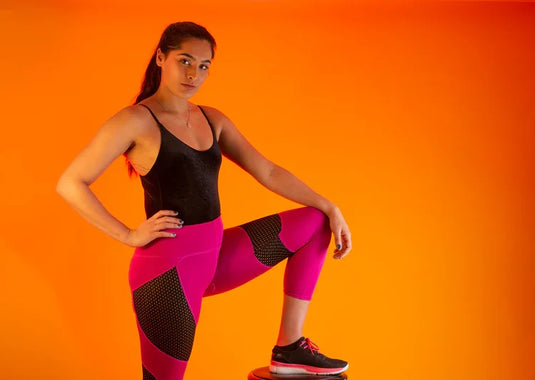 Woman at gym ready for fitness